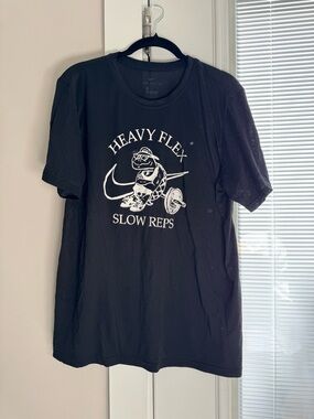 Heavy Flex "Slow Reps" Men's Black Nike Dry Fit Tee